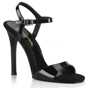 Negro 11,5 cm GALA-09 fabulicious sandalias de tacón aguja