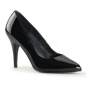 Negro Charol 10 cm VANITY-420 Zapatos de Salón para Hombres