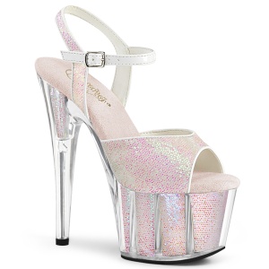 �palo purpurina plataforma 18 cm ADORE-710G zapatos para pole dance y striptease