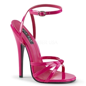 Pink 15 cm Devious DOMINA-108 sandalias de tacón alto