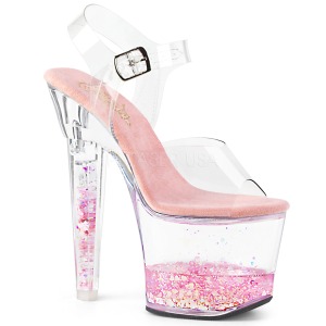 Rosa purpurina 18 cm LOVESICK-708GH Zapatos con tacones pole dance