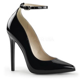 Negro Charol 13 cm SEXY-23 Zapato Salón Clasico para Mujer