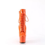 ADORE-1020 18 cm botines de tacón altos pleaser naranja