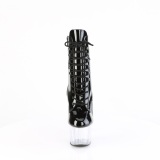 ADORE-1020 18 cm botines de tacón altos pleaser negro