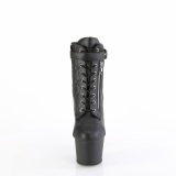 ADORE-700-05 18 cm botines de tacón altos pleaser negro