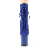 Azul nubuck 20 cm FLAMINGO-1020FST botines de striptease