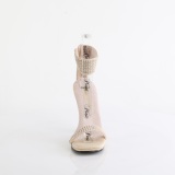 Beige 11,5 cm CHIC-40 fabulicious sandalias de tacón aguja