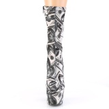 Billetes de d�lar lona 18 cm ADORE-1002DP botines pleaser con plataforma