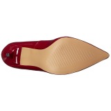 Borgona Charol 10 cm CLASSIQUE-20 zapatos puntiagudos tacón de aguja