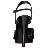 Charol 12 cm FLAIR-409 Tacones Altos para Hombres