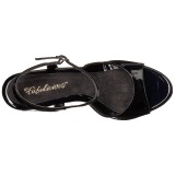 Charol 12 cm FLAIR-409 Tacones Altos para Hombres