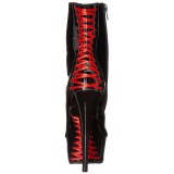 Charol 15 cm DELIGHT-1010 botines con suela plataforma mujer