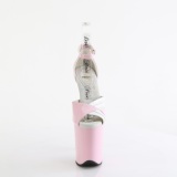 Charol 20 cm FLAMINGO-884 rosa zapatos pleaser con tacones altos