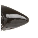 Charol negros 13 cm SEDUCE-3024 botas altas tacón de aguja para hombres