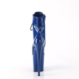 FLAMINGO-1020 20 cm botines de tacón altos pleaser azul