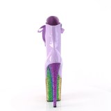 Lavanda glitter 20 cm FLAMINGO-1020HG exotic botines de striptease