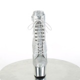 Lentejuelas plata 18 cm ADORE-1020SQ botines de exotic pole dance