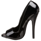 Negro 15 cm DOMINA-212 Zapatos de tacón altos mujer