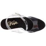Negro 18 cm ADORE-708 Acrilico Plataforma Tacones de Aguja