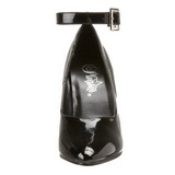 Negro Charol 10,5 cm DREAM-431 zapatos de salón tacón bajo