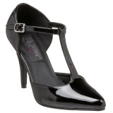 Negro Charol 10,5 cm VANITY-415 Zapatos de Sal�n para Hombres