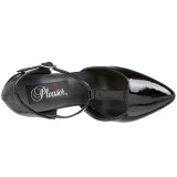 Negro Charol 10,5 cm VANITY-415 Zapatos de Salón para Hombres