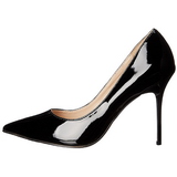 Negro Charol 10 cm CLASSIQUE-20 Zapatos de Salón para Hombres