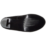 Negro Charol 10 cm QUEEN-02 zapatos de salón tallas grandes