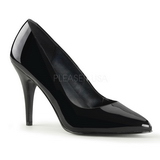 Negro Charol 10 cm VANITY-420 zapatos de salón puntiagudos