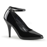 Negro Charol 10 cm VANITY-431 Zapatos de Salón para Hombres
