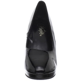 Negro Charol 11,5 cm FLAIR-480 zapatos de salón para hombre