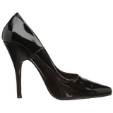 Negro Charol 13 cm SEDUCE-420 Zapatos de Salón para Hombres