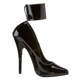 Negro Charol 15,5 cm DOMINA-434 Zapatos de Salón para Hombres