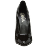 Negro Charol 15 cm DOMINA-420 zapatos puntiagudos con tacón de aguja