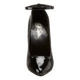 Negro Charol 15 cm DOMINA-431 Zapatos de Salón para Hombres
