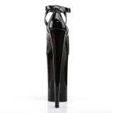 Negro Charol 25,5 cm BEYOND-087 zapatos de salón plataforma tacones extremos