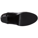 Negro Mate 13 cm ELECTRA-3028 Largas Botas Altas para Hombres