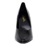 Negro Mate 13 cm SEDUCE-420V zapatos de salón puntiagudos