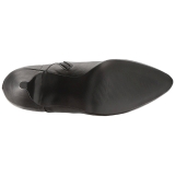Negro Polipiel 10 cm DREAM-1020 botines tallas grandes