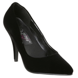 Negro Terciopelo 10 cm VANITY-420 zapatos de salón puntiagudos