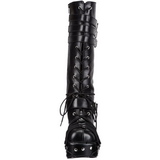 Negros 11,5 cm CHARADE-206 lolita botas góticos botas con suela gruesa