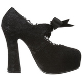 Negros 13 cm DEMON-11 calzados góticos lolita