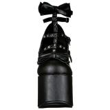 Negros 14 cm DemoniaCult TORMENT-600 zapatos plataforma góticos