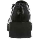 Negros 5 cm CRUX-07 calzados góticos lolita