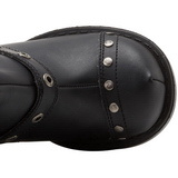 Negros 9 cm SINISTER-201 lolita botines góticos botines con suela gruesa