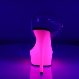 Neon 15 cm Pleaser DELIGHT-608UV Zapatos con tacones pole dance