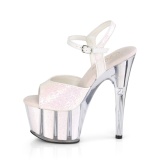 �palo purpurina plataforma 18 cm ADORE-710G zapatos para pole dance y striptease