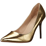 Oro Mate 10 cm CLASSIQUE-20 Zapatos de Salón para Hombres