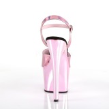 Pink 18 cm ADORE-709HGCH Holograma plataforma sandalias de tacón alto