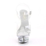 Plata 16,5 cm ECLIPSE-608DM Sandalias Tac�n de Aguja
